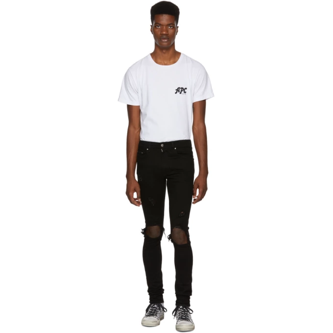 Black Thrasher Jeans