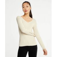 Shimmer Pearlized Cuff Sweater