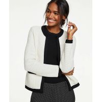 Shimmer Pocket Sweater Jacket