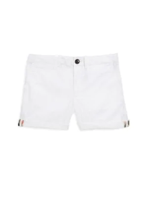 Little Girls & Girls Tina Cuffed Chino Shorts