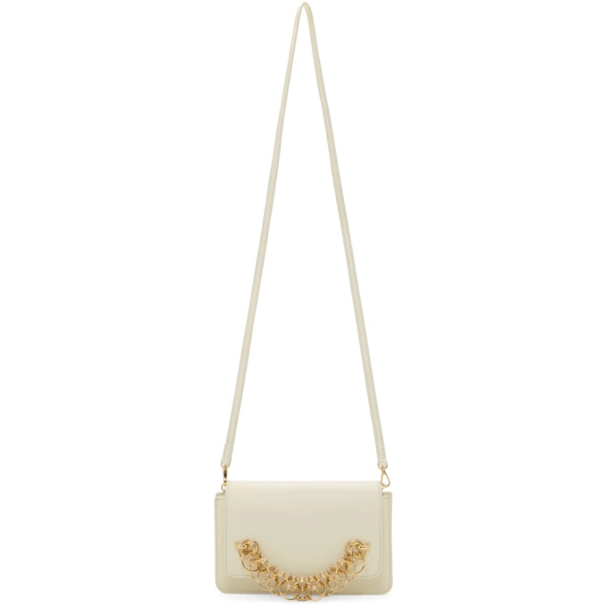 White Drew Clutch Bag