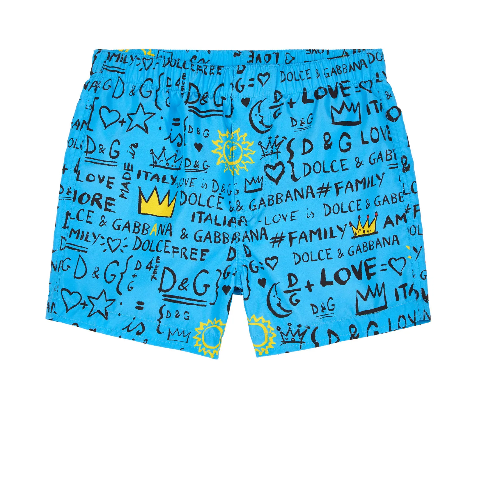 Mini Me printed swim shorts