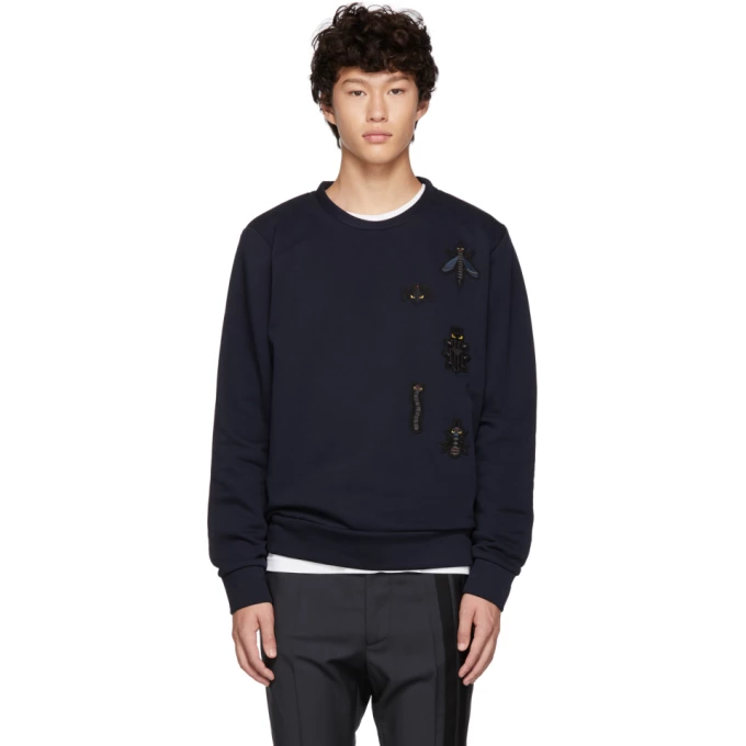 Navy Super Bugs Sweatshirt