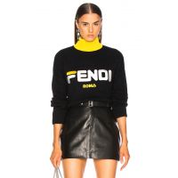 Fendi Mania Logo Oversized Sweater