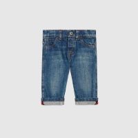 Baby washed denim pant