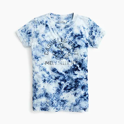 Boys tie-dyed "Montauk" T-shirt