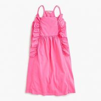 GIrls neon ruffle dress