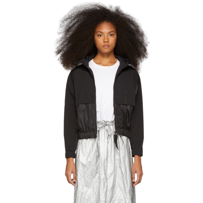 Black Windbreaker Jacket