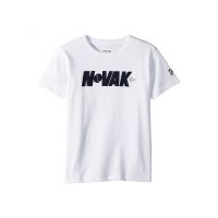 Technical Jersey Novak Fan Writing Print T-Shirt (Little Kids/Big Kids)