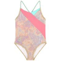 Shimmering one-piece swimsuit