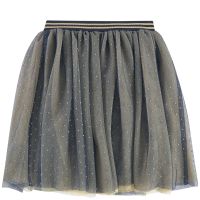 Half-length tulle skirt