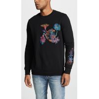 Sweatshirt With All Over Embroidery