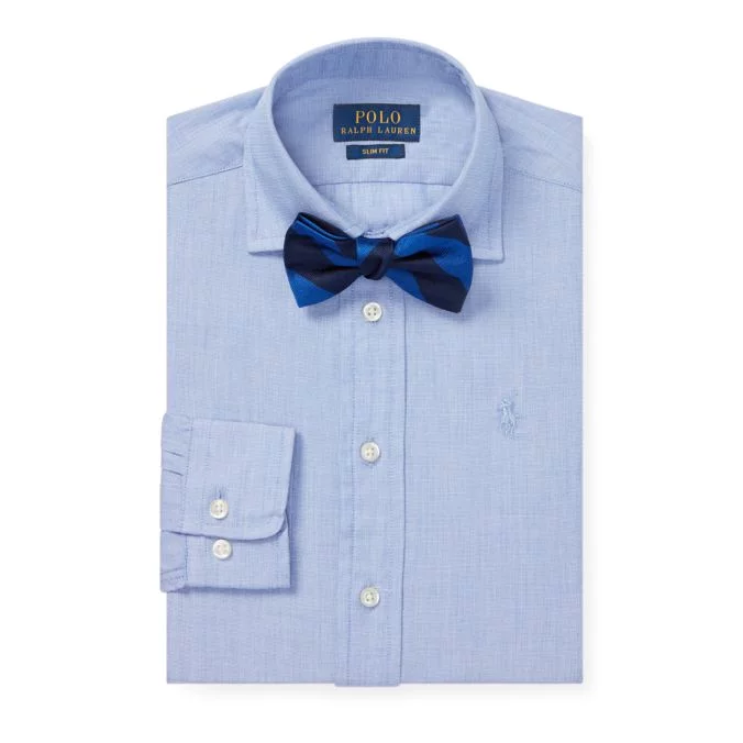 Slim Fit Cotton Dress Shirt