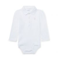 Cotton Interlock Polo Bodysuit
