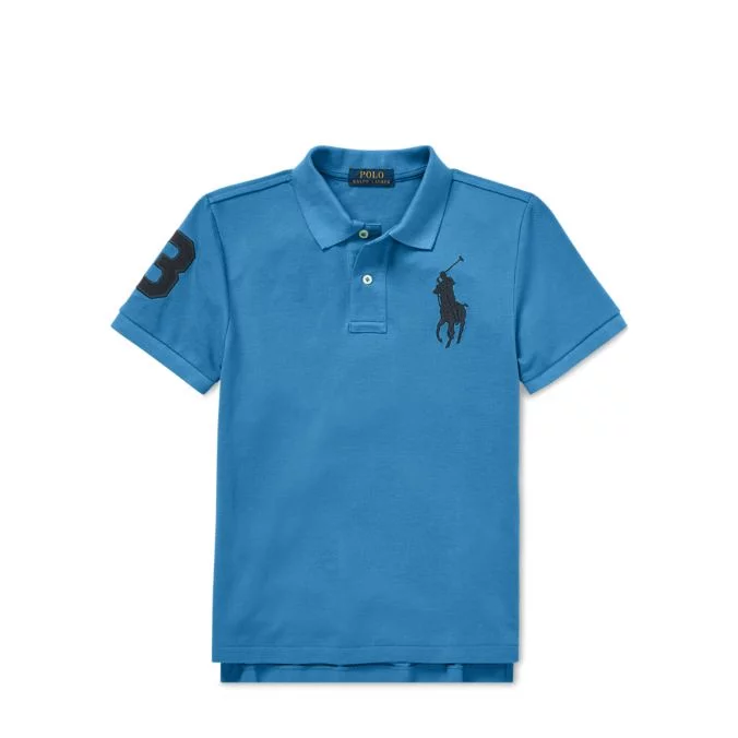 Cotton Mesh Polo Shirt