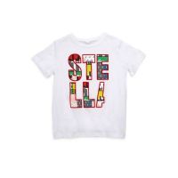 Toddlers, Little Girls & Girls Lolly Lettering Cotton Tee