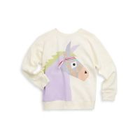 Toddlers, Little Girls & Big Girls Betty Donkey Cotton Sweatshirt