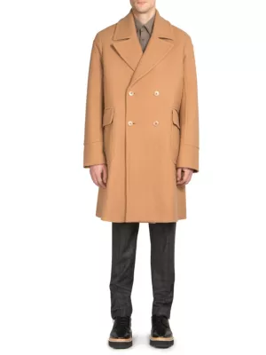 Buttoned Notch Coat