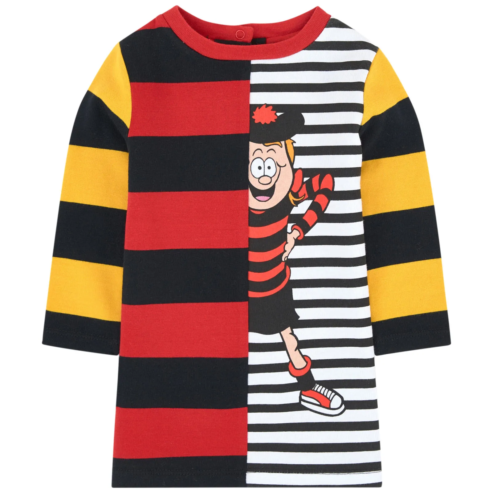 Striped organic cotton dress - Stella McCartney x Minnie the Minx