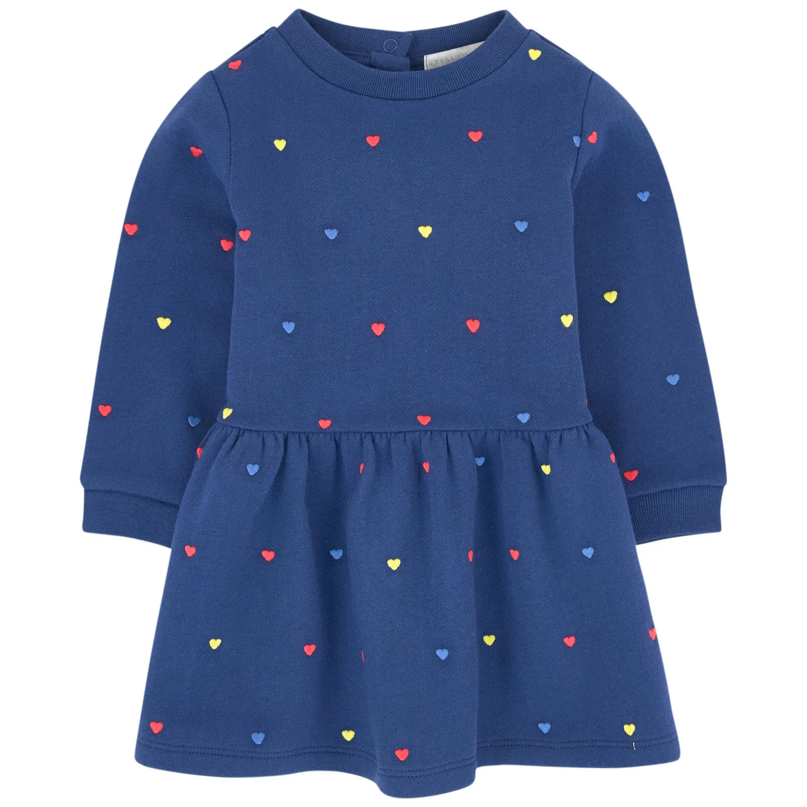 Embroidered organic cotton dress