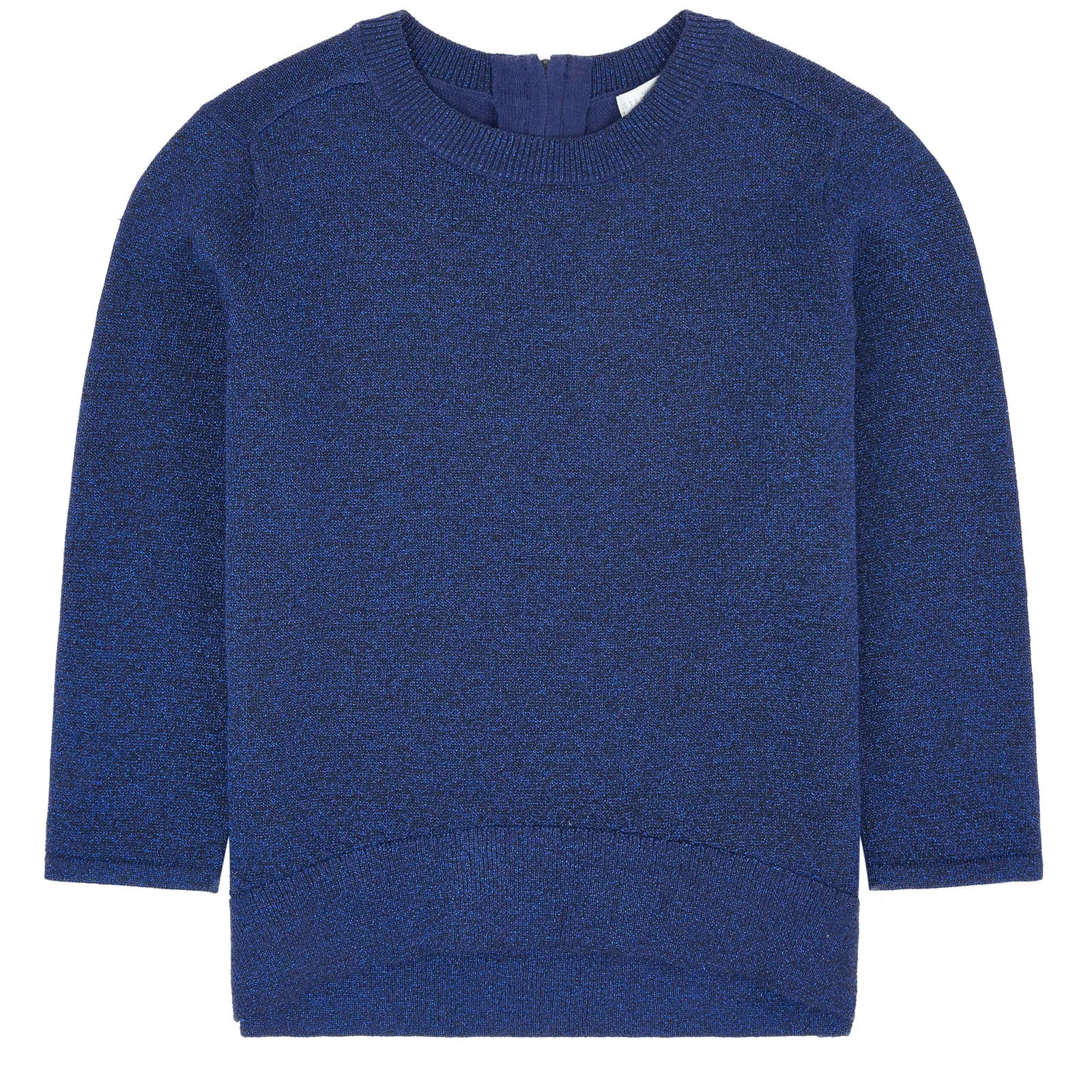 Organic cotton and lurex sweater