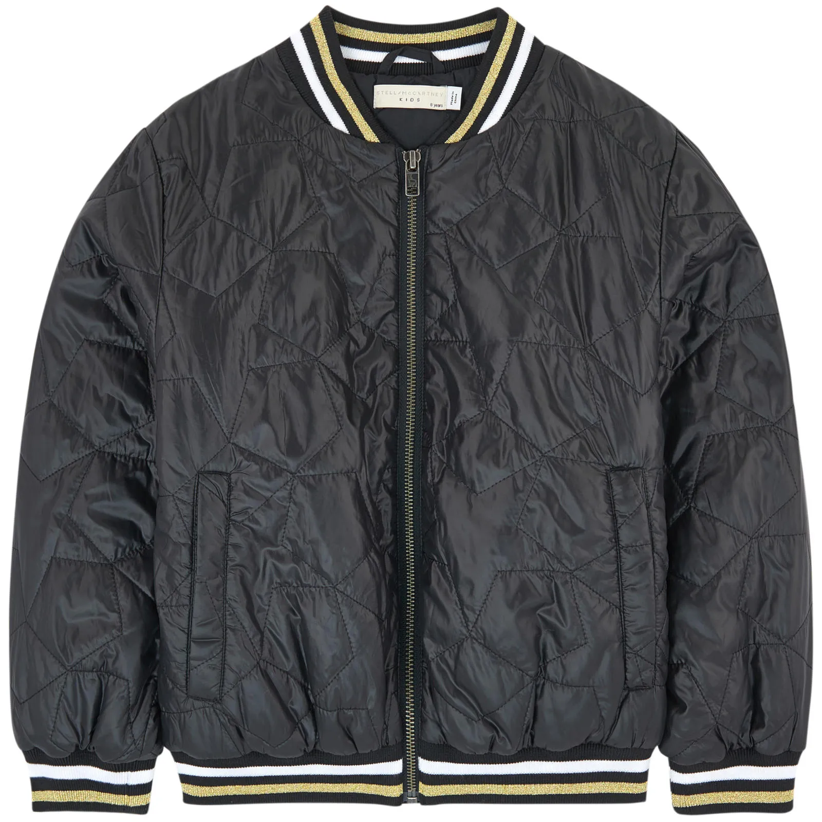 Mini Me star print bomber jacket