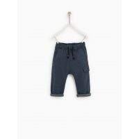 NAPPED COTTON PANTS
