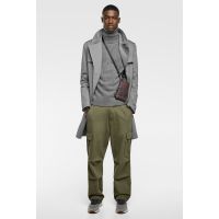 GRAY TRENCH COAT